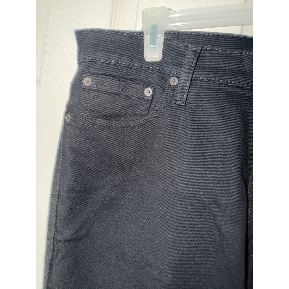 Levis 541 Athletic Fit Stretch Black Denim Jeans Mens Size 33 x 30 - Picture 4 of 11